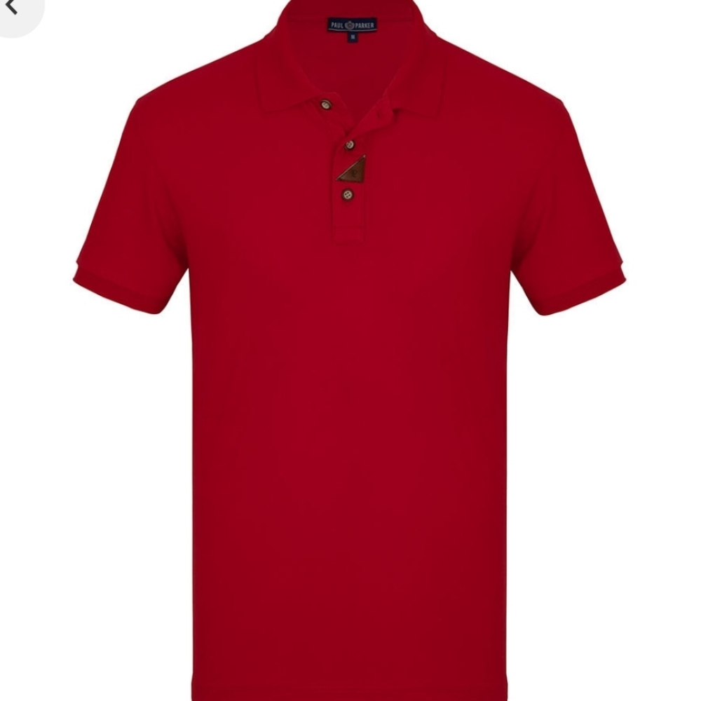 Paul Parker PE 43 Polo in Red